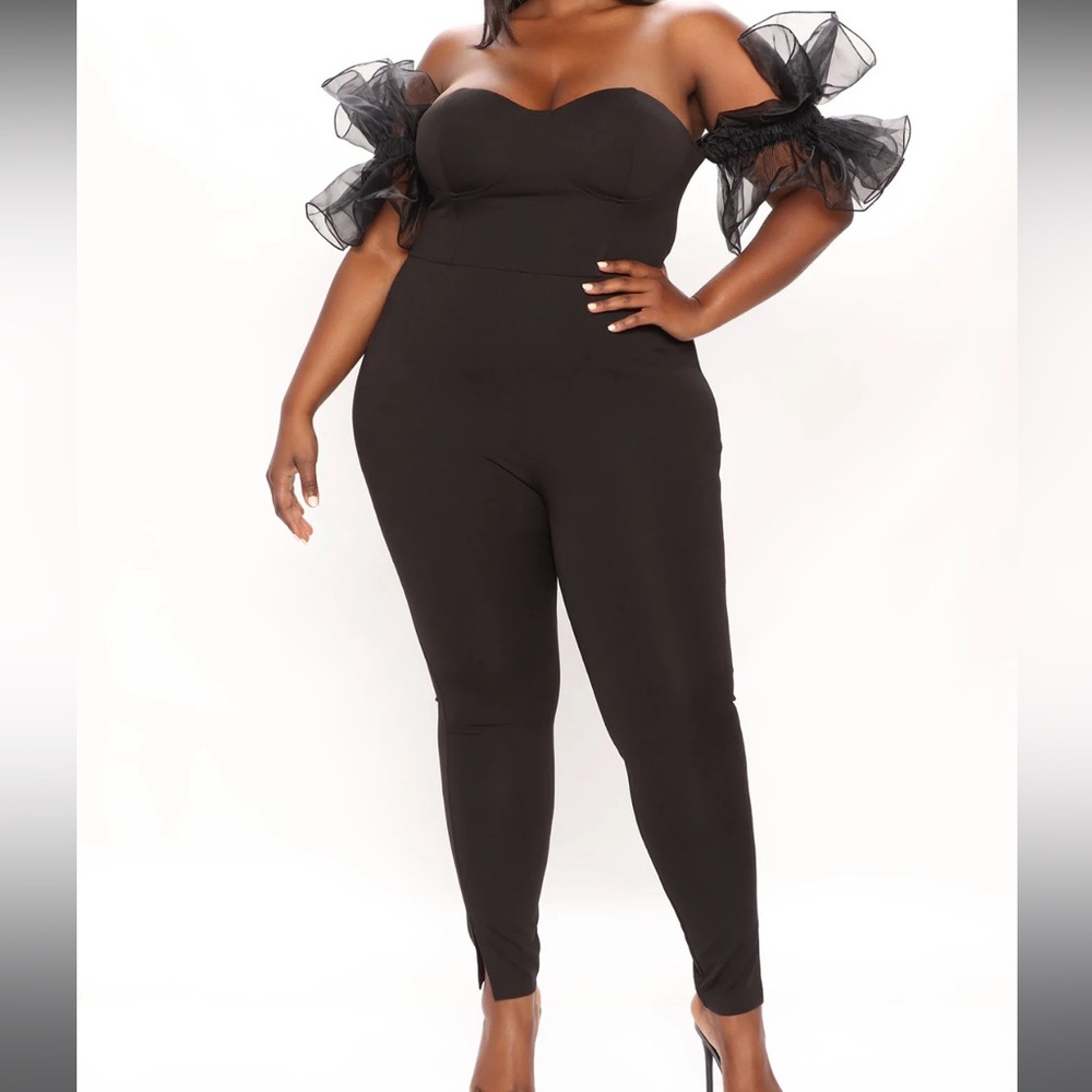 Elegant Black Off-Shoulder Bodysuit